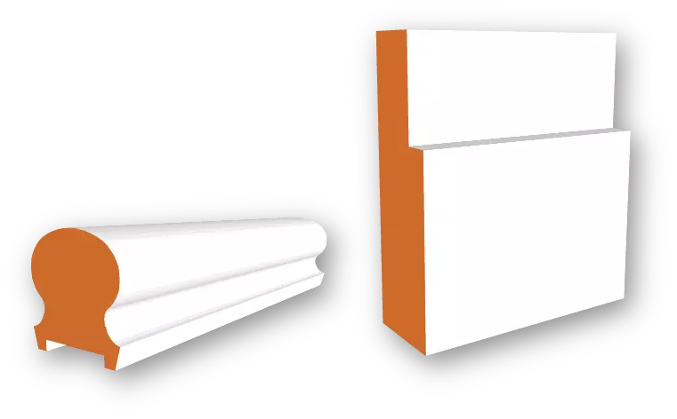 Rail & Jambs -Whiteshield