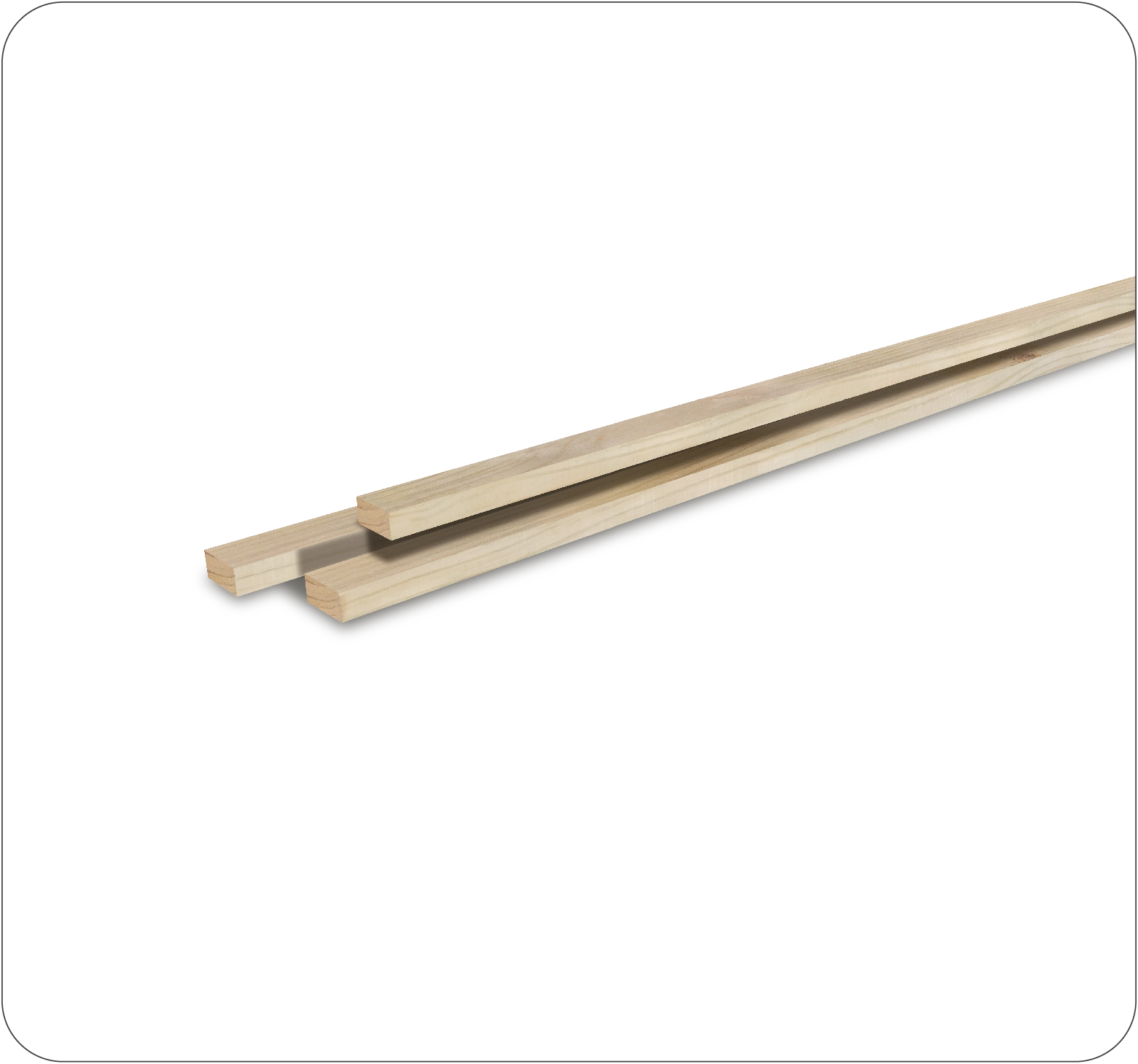 Armourwood Lumber 1x2