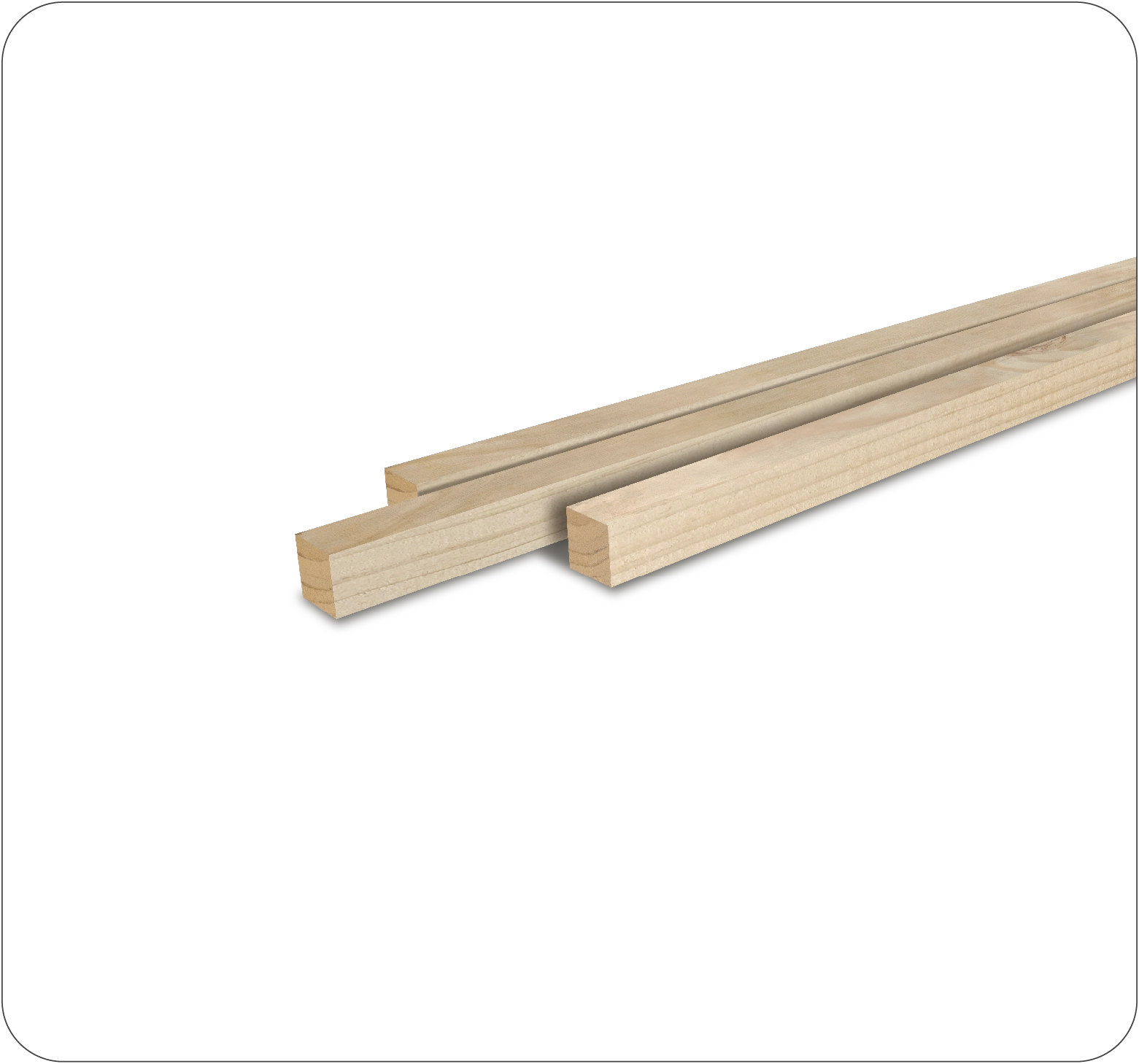 Armourwood Lumber 2x2