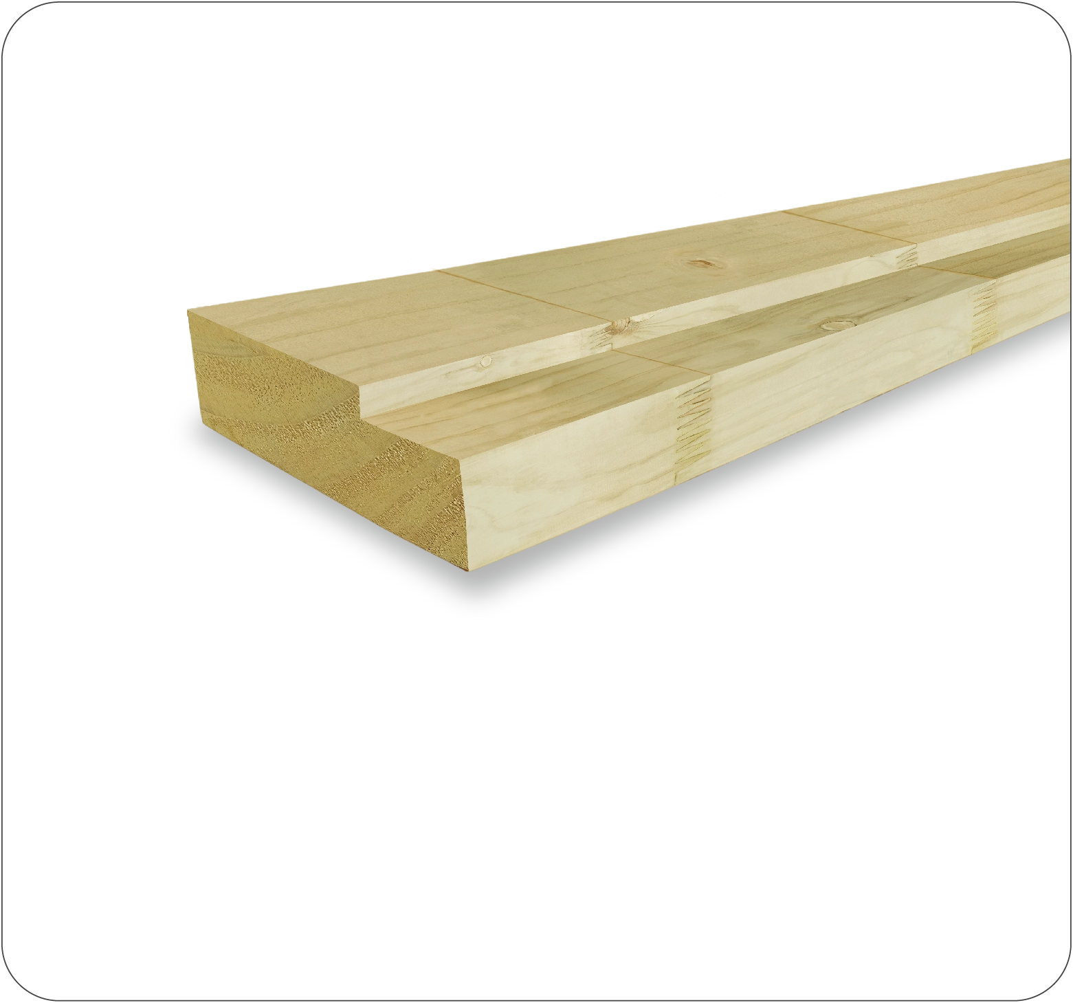 Armourwood Lumber 2x6 Fingerjoint