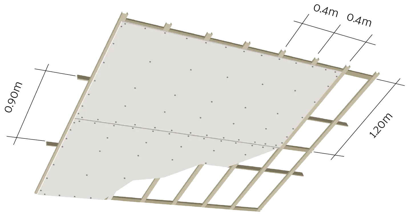 Ceiling Board Product Installation 2
