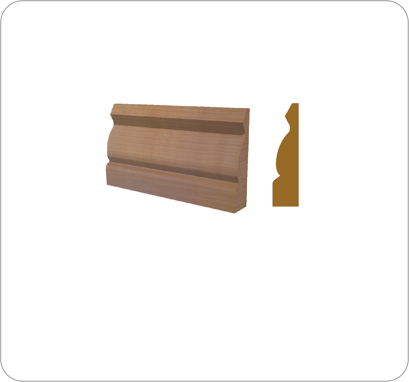 Colonial Architrave 1x3