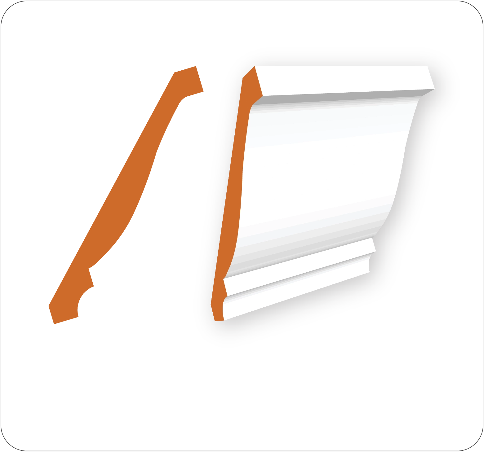 Colonial Cornice 1x6