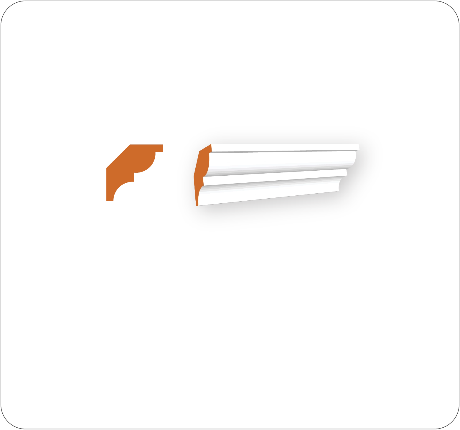 Victorian Cornice 1x2