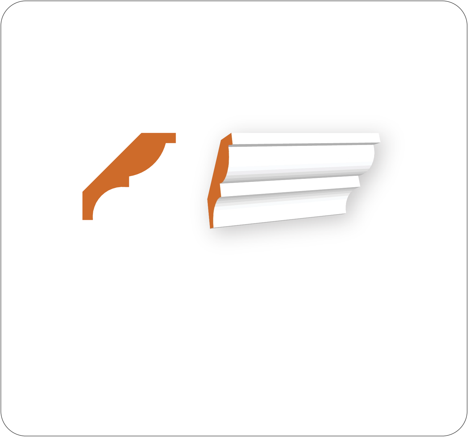 Victorian Cornice 1x3