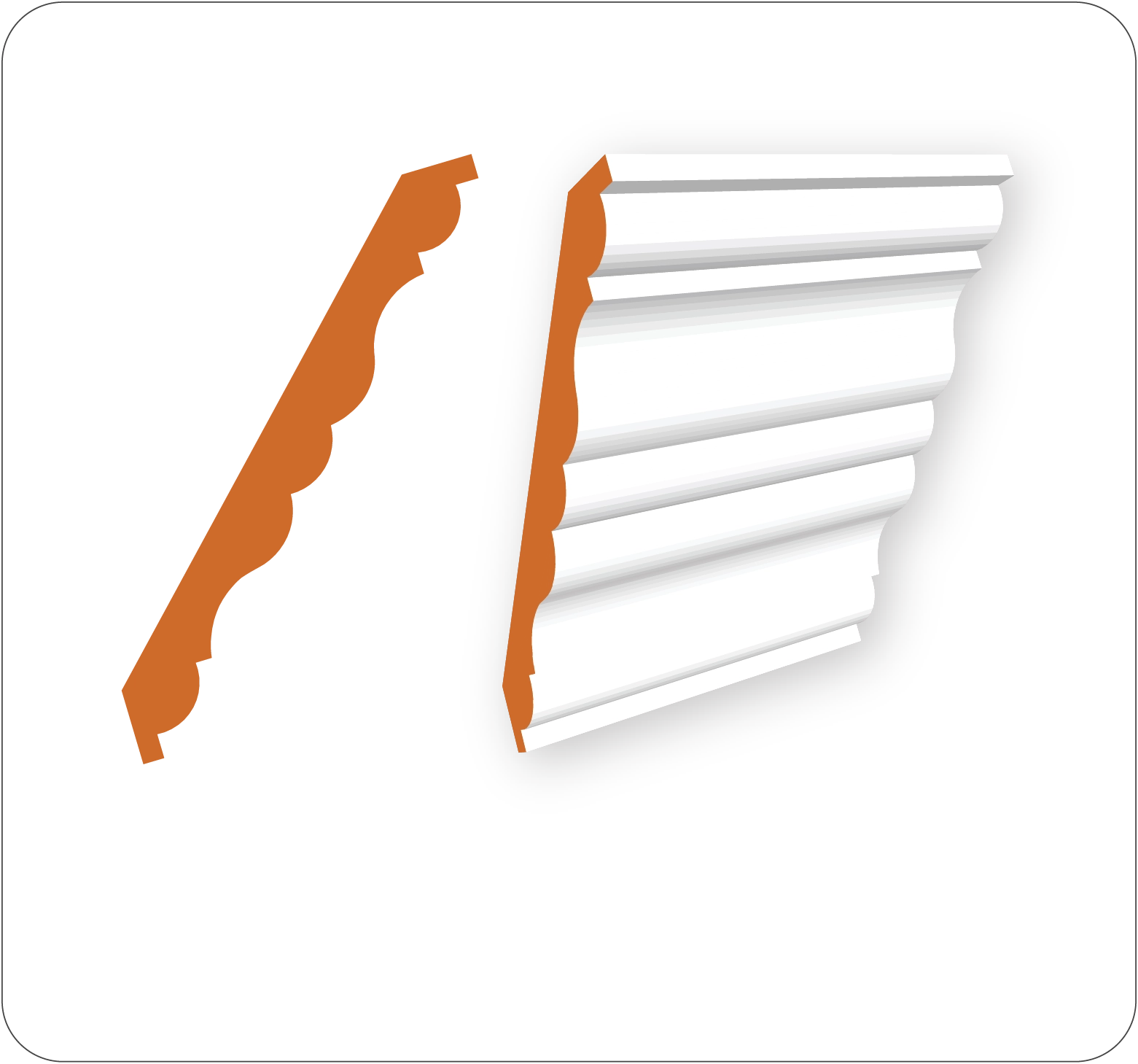 Victorian Cornice 1x6